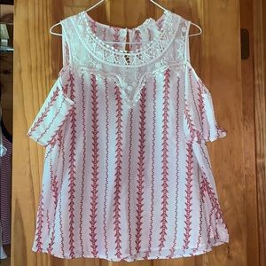 Cold Shoulder Blouse